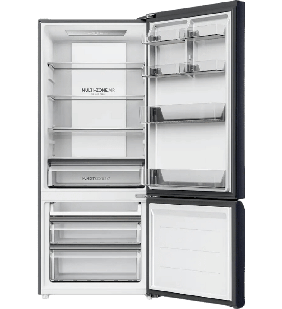ثلاجه هاير 431 لتر كومبي اسود HRF-460BMBM