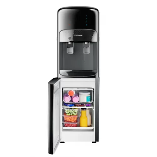 كولدير مبرد مياه حنفيتين بارد ساخن لون أسود - KWD-AF-3.1-BLACK